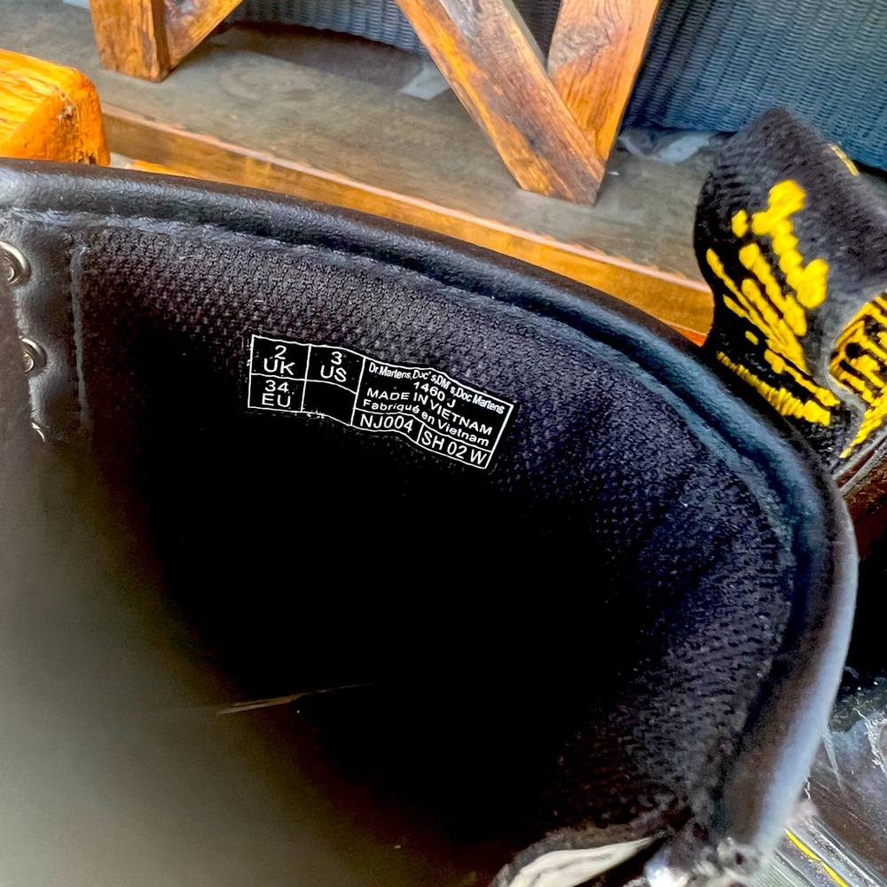 Kids’ Dr. Martens Lace Up AirWair Boots